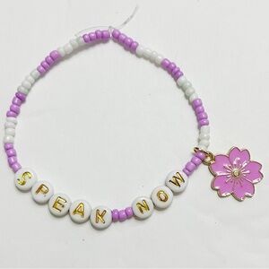 Taylor Swift Eras Tour Friendship Bracelet Speak Now